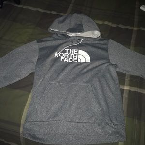 Northface hoodie grey